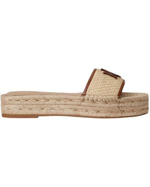 Ralph Lauren Thick-Soled Sandals - Brown