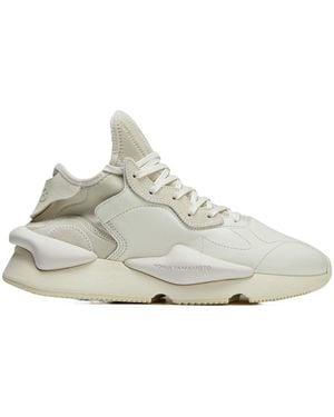 Y-3 Kaiwa Lace-Up Sneakers - White