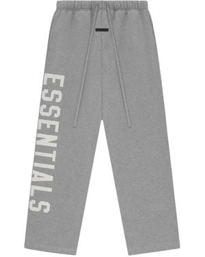 Fear Of God Logo-Printed Tie-Dye Track Pants - Gray