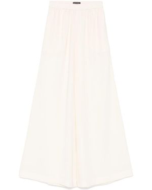 Gianluca Capannolo Antonia Elastic-Waist Pants - White
