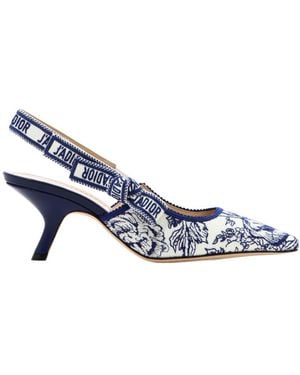 Dior J'A High-Heeled Sandals - Blue