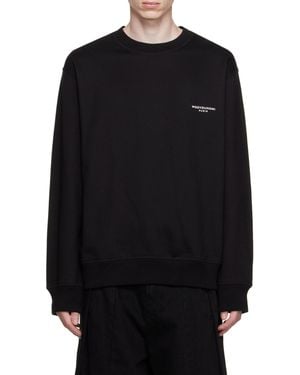 WOOYOUNGMI Round-Necked Jumper - Black