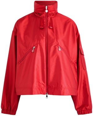 Moncler Hemar Short Parka - Red