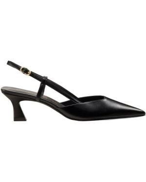 Stuart Weitzman 50Mm Vinnie Court Shoes - Black