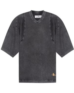 Vivienne Westwood Short-Sleeved T-Shirt - Gray