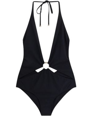 Celine Triomphe Swimsuit - Blue
