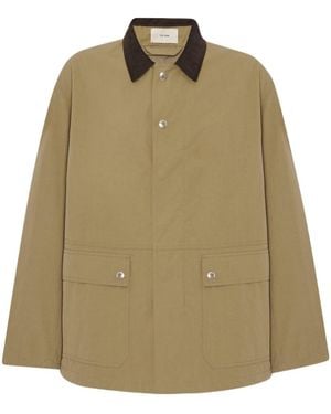 The Row Frank Cotton Jacket - Natural