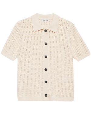 Anine Bing Short Sleeve Shirt - Natural