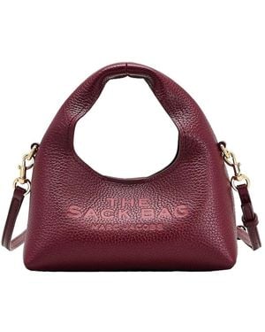 Marc Jacobs The Micro Crossbody Sack Bag - Purple