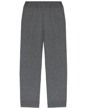 Entire studios Elastic-Waist Knitted Trousers - Grey