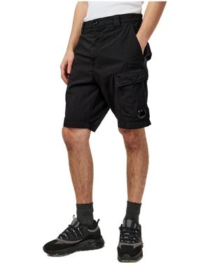 C.P. Company Cargo Shorts - Black