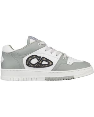 Dior Kids' B57 Dribble Low-Top Sneaker - White