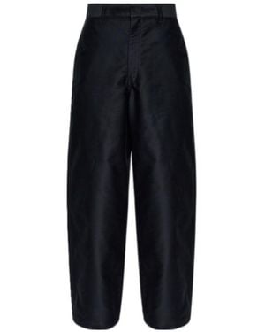 Lemaire Straight Leg Trousers - Blue