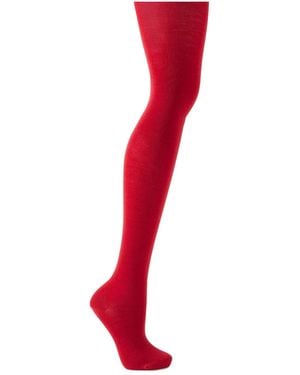 Wolford 200 Denier Tights - Red