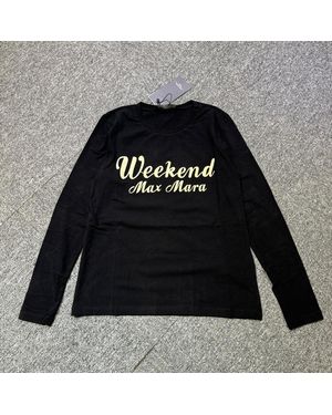 Weekend by Maxmara Long-Sleeved T-Shirt - Black