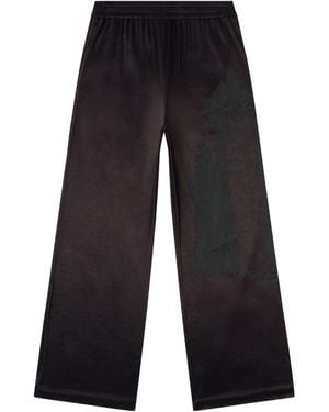 DIESEL P-Jesper Elasticated Waistband Trousers - Black