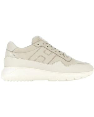 Hogan Interactive 3 Lace-Up Trainers - White