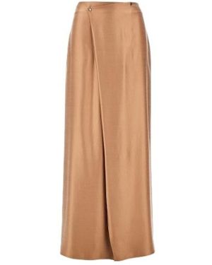 スカート GIORGIO ARMANI Silk long skirt with deep slit Silk long skirt with deep slit GIORGIO ARMANI - Nugnes1920