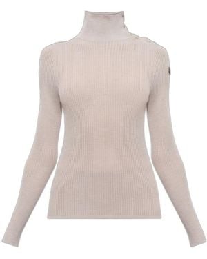 Moncler High-Neck Long-Sleeved Knitwear - Multicolor