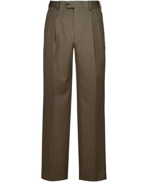 AURALEE Casual Trousers With Belt Loops - Grey