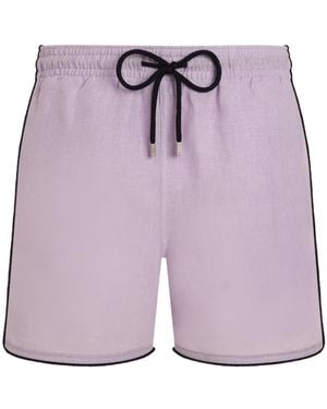 Vilebrequin Drawstring Swim Shorts - Purple