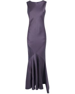 Max Mara Sleeveless Dress - Purple
