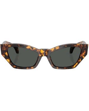 Versace Eyewear Cat-Eye Frame Sunglasses - Multicolour