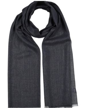 Brunello Cucinelli Solid-Color Shawl - Black