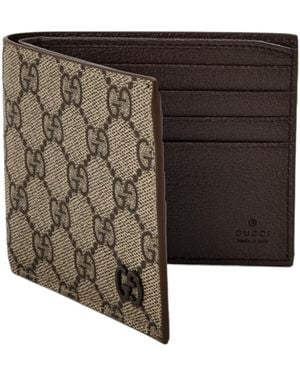 Gucci Canvas Gg Wallet - White