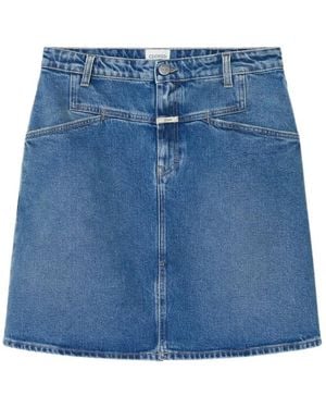 Closed Stover-X Mini Skirt - Blue