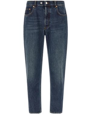 Department 5 Musso Tapered Cropped Jeans - Blue