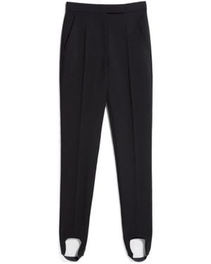Max Mara Stretch Leggings - Black