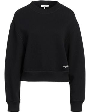 Rag & Bone Plain Color Sweatshirts - Black