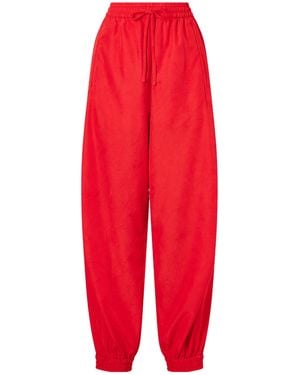 Rohe Elastic Waist Casual Pants - Red