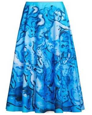 Marni Midi Skirts - Blue