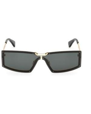 Max Mara Miller 1 Rectangular Frame Sunglasses - White