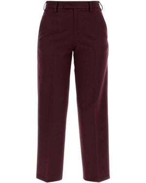 Pt Pantaloni Pt Torino Emma Straight-Leg Trousers - Purple