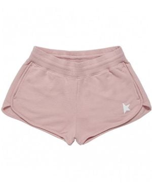 Golden Goose Star Printed Shorts - Pink