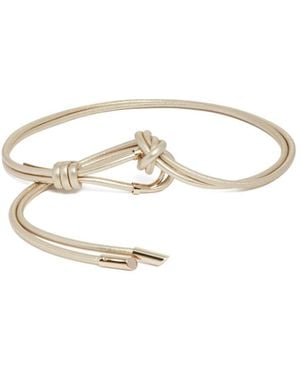 Chloé Buckled Belt - White