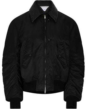 Bottega Veneta Short Puffer Jacket - Black