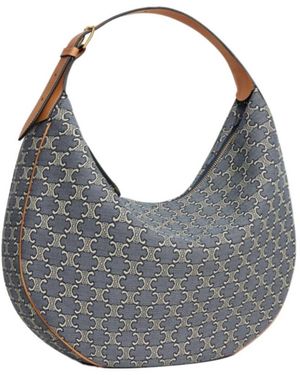 Celine Large Lulu in Gray | Lyst