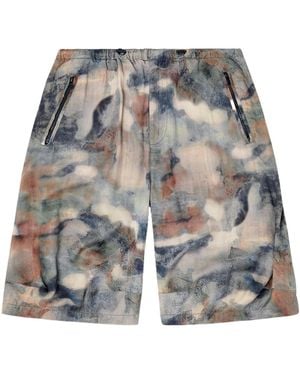 DIESEL Tracksuit Shorts - Grey