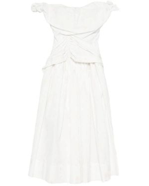 Vivienne Westwood Strapless Dress - White