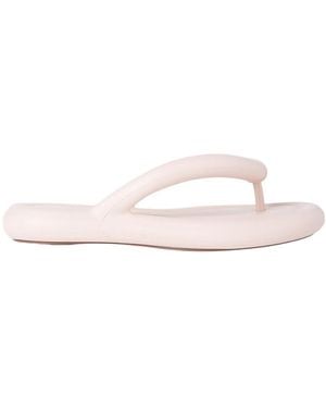 Melissa Logo Flip-Flops - Natural