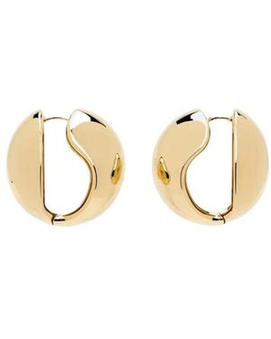Coperni Logo Earrings - Metallic
