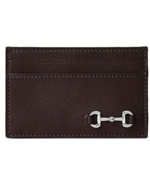 Gucci Card Case With Horsebit - Multicolor