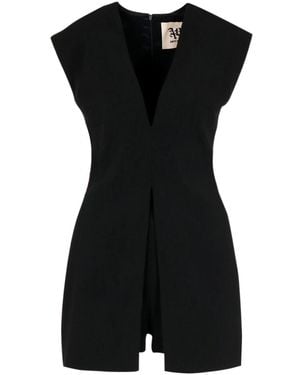 Aniye By V-Neck Jumpsuit - Black