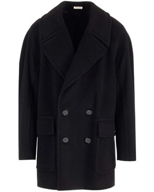 McQueen Oversized Peacoat - Blue