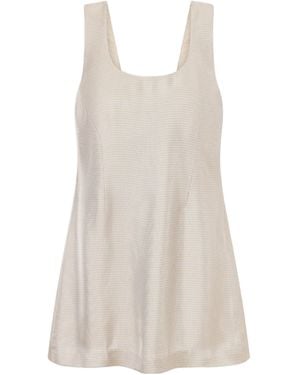 Kallmeyer Eloise Satin Mini Dress - White