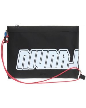 Lanvin Logo Clutch - Black